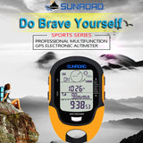 Portable Digital Altimeter Barometer Compass Locator Handheld GPS Navigation Receiver For Outdoor Camping Hiking Fishing Climb