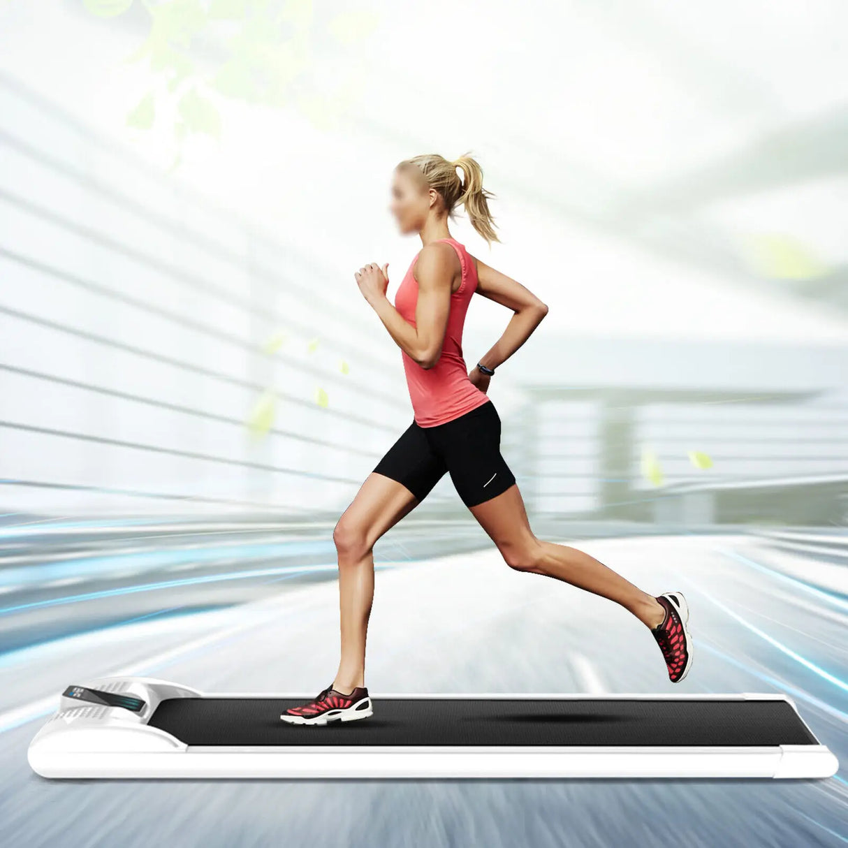 Portable Electric Treadmill Under Desk, Walking Pad, Home Office Fitness Exercise, Summer Weight Loss Equipment for Home