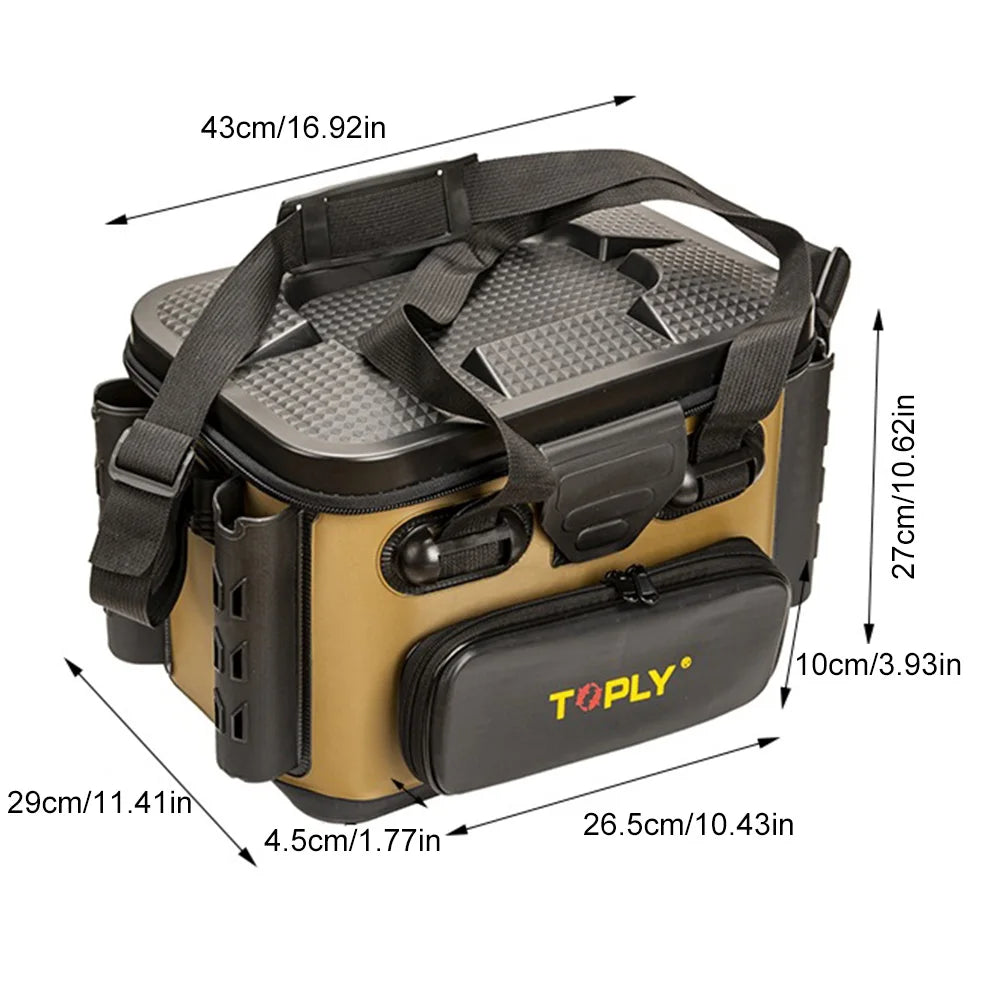 Portable  Fishing Tackle Box Large Capacity Fishing Storage Box Carp Fishing Equipment Waterproof Fishing lure Box fishing tools