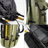 Portable Folded Fishing Rod Bag Multifunction Fishing Tackle Tools Storage Pack Cylinder Outdoor Fishing Gear Shoulder Bags X336