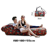 Portable Folding Inflatable Couch Water Floating Air Bed Sofa Camping Beach Chair Trend Outdoor Furniture Garden Sun Loungers