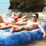 Portable Folding Inflatable Couch Water Floating Air Bed Sofa Camping Beach Chair Trend Outdoor Furniture Garden Sun Loungers