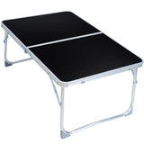 Portable Folding Laptop Desk, Mini Foldable Camping Table, Folding Picnic Table with Storage Space, Mini Lap Desk Reading Holder