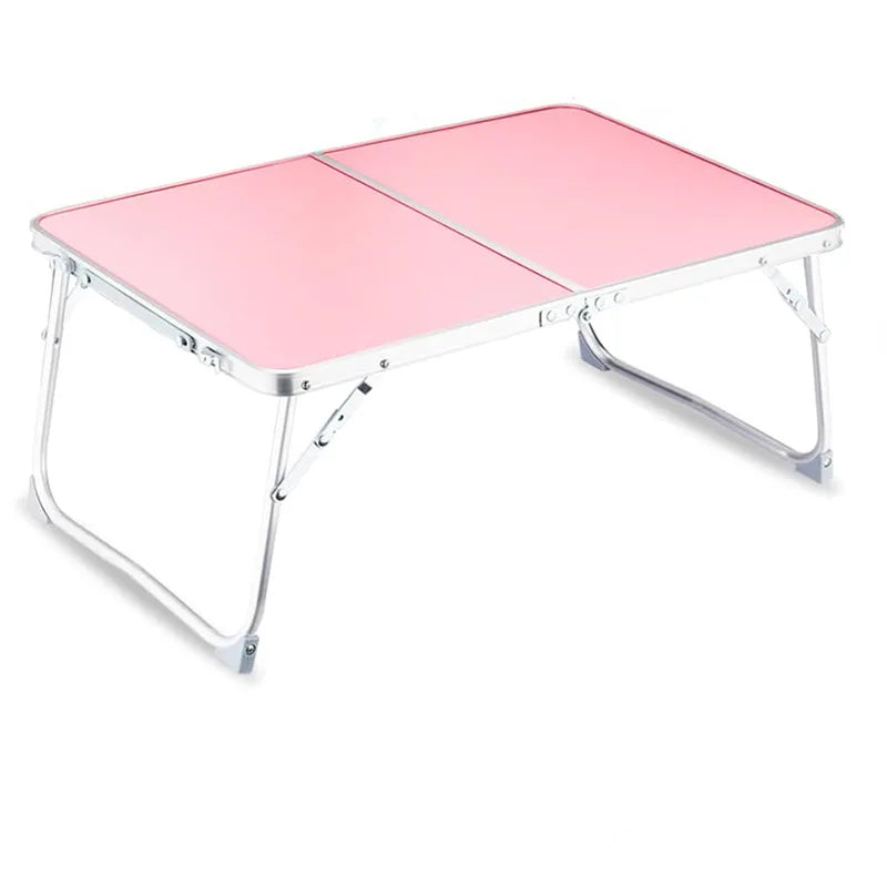 Portable Folding Laptop Desk, Mini Foldable Camping Table, Folding Picnic Table with Storage Space, Mini Lap Desk Reading Holder