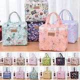 Portable Lunch Bag New Thermal Insulated Lunch Box Tote Cooler Functional Handbag Student Bento Pouch School Food Storage Bags