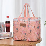 Portable Lunch Bag New Thermal Insulated Lunch Box Tote Cooler Functional Handbag Student Bento Pouch School Food Storage Bags