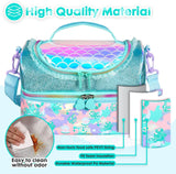 Portable Lunch Bag Thermal Insulated Lunch Box Tote Cooler Handbag Waterproof Backpack Bento Pouch Company Food Storage Bag