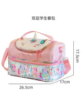 Portable Lunch Bag Thermal Insulated Lunch Box Tote Cooler Handbag Waterproof Backpack Bento Pouch Company Food Storage Bag