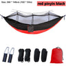 Portable Outdoor Camping Leisure Double Mosquito Net Hammocks  Garden Travel Tourist Nature Hike Sleeping Hanging Hammock Swing