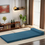 Portable Single Memory Foam Folding Mattresses Soft Lazy Tatami Yoga Mat for Sleeping on The Floor Office Workers Lunch Break