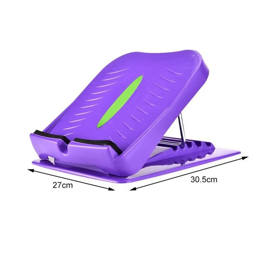 Portable Slant Board Foot Massage Instrument Adjustable Incline Boards Calf Ankle Stretcher 4 Positions Foot Stretch Wedge Board