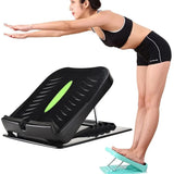 Portable Slant Board Foot Massage Instrument Adjustable Incline Boards Calf Ankle Stretcher 4 Positions Foot Stretch Wedge Board