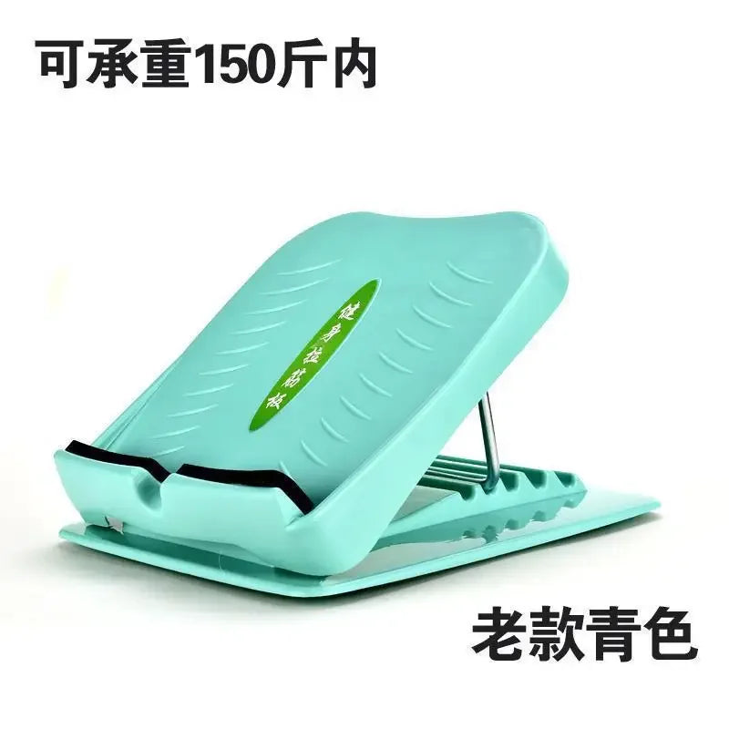 Portable Slant Board Foot Massage Instrument Adjustable Incline Boards Calf Ankle Stretcher 4 Positions Foot Stretch Wedge Board