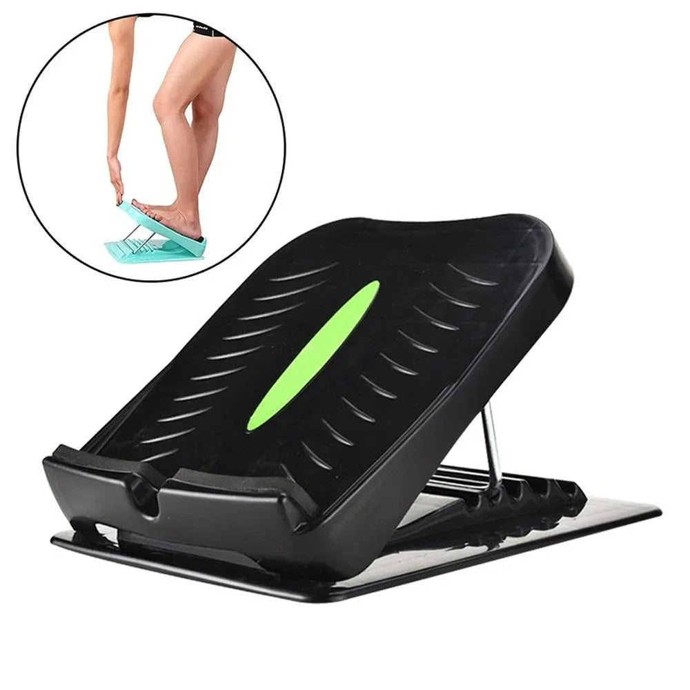 Portable Slant Board Foot Massage Instrument Adjustable Incline Boards Calf Ankle Stretcher 4 Positions Foot Stretch Wedge Board