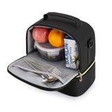 Portable Thermal Lunch Bag Food Box Durable Waterproof Office Lunch Box Ice Insulated Case Camping Oxford Cooler Bag