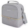 Portable Thermal Lunch Bag Food Box Durable Waterproof Office Lunch Box Ice Insulated Case Camping Oxford Cooler Bag