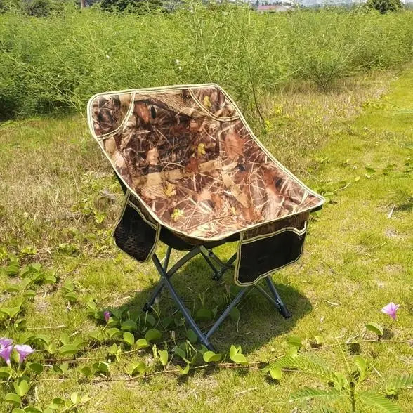 Portable folding moon chair