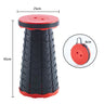 Portable round Folding Chair Accordion Chair Height Adjustment Simple Tool Elephant Swing Playground Queue Chair