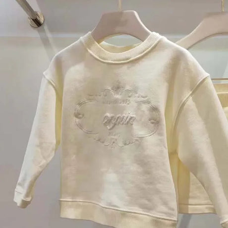 Pre-sale (Ship in March) 2024 BP Spring Sweatshirt Girl Cherry Embroidery Hoodies Kids Boutique Clothes Baby Boys Sweatshirt