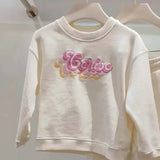 Pre-sale (Ship in March) 2024 BP Spring Sweatshirt Girl Cherry Embroidery Hoodies Kids Boutique Clothes Baby Boys Sweatshirt