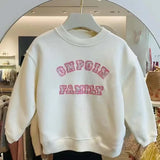 Pre-sale (Ship in March) 2024 BP Spring Sweatshirt Girl Cherry Embroidery Hoodies Kids Boutique Clothes Baby Boys Sweatshirt