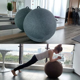 Premium Yoga Ball Protective Cover Gym Workout Balance Ball Cover and Bottom Ring for Yoga Gym Exercise Fitness Accessories