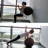 Premium Yoga Ball Protective Cover Gym Workout Balance Ball Cover and Bottom Ring for Yoga Gym Exercise Fitness Accessories