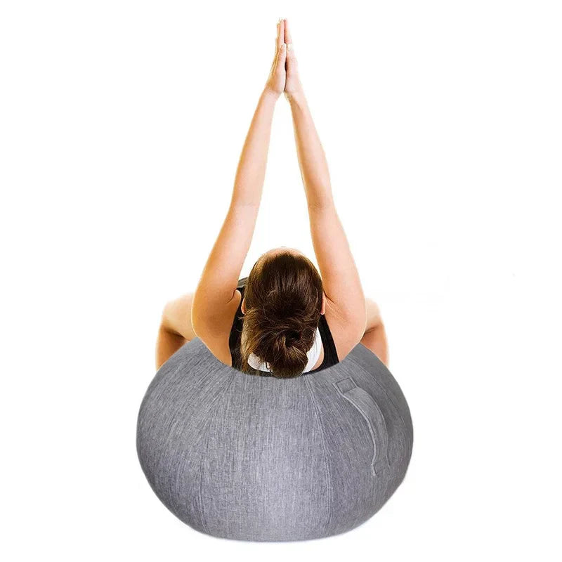 Premium Yoga Ball Protective Cover Gym Workout Balance Ball Cover for Yoga Exercise Fitness Accessories 55/65/75/85cm