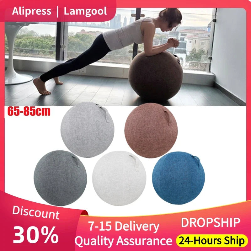 Premium Yoga Ball Protective Cover Gym Workout Balance Ball Cover for Yoga Exercise Fitness Accessories 55/65/75/85cm