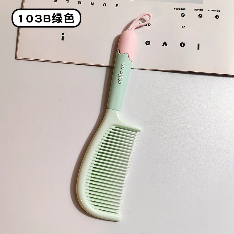 Princess Household Untangling Hairbrush Care Tools Cute Kawaii Cartoon Bear Rabbit Long Hair Brush Comb for Girls Women Baby