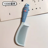 Princess Household Untangling Hairbrush Care Tools Cute Kawaii Cartoon Bear Rabbit Long Hair Brush Comb for Girls Women Baby