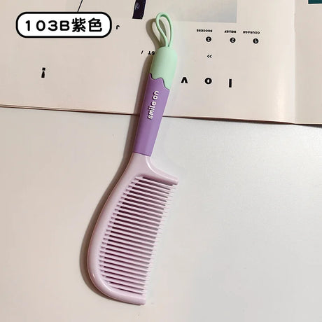 Princess Household Untangling Hairbrush Care Tools Cute Kawaii Cartoon Bear Rabbit Long Hair Brush Comb for Girls Women Baby