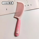 Princess Household Untangling Hairbrush Care Tools Cute Kawaii Cartoon Bear Rabbit Long Hair Brush Comb for Girls Women Baby