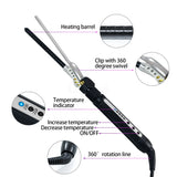 Professional 7mm Curler Iron Wand for Man Roller PTC Heating Cone Hair Styling Appliances Set Beauty Salon Styler for Women