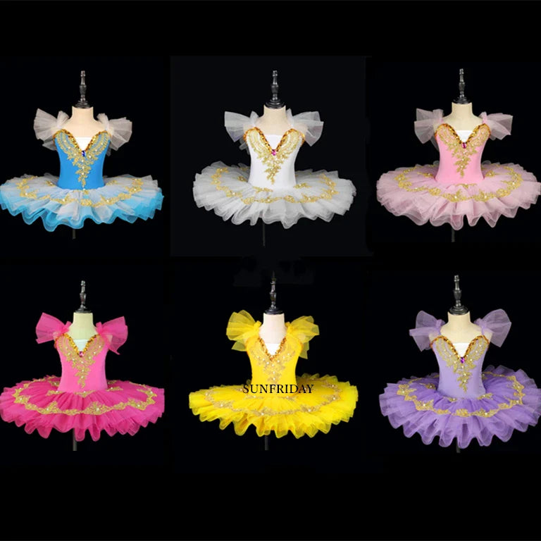 Professional Ballet Costume Classic Ballerina Ballet Tutu For Child Kid Girl Adult Princess Pancake Tutu Dance Ballet Dress Girl