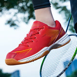 Professional Brand Table Tennis Shoes Men Women Outdoor Badminton Shoes Man Breathable Indoor Sport Training Tennis Sneakers Men