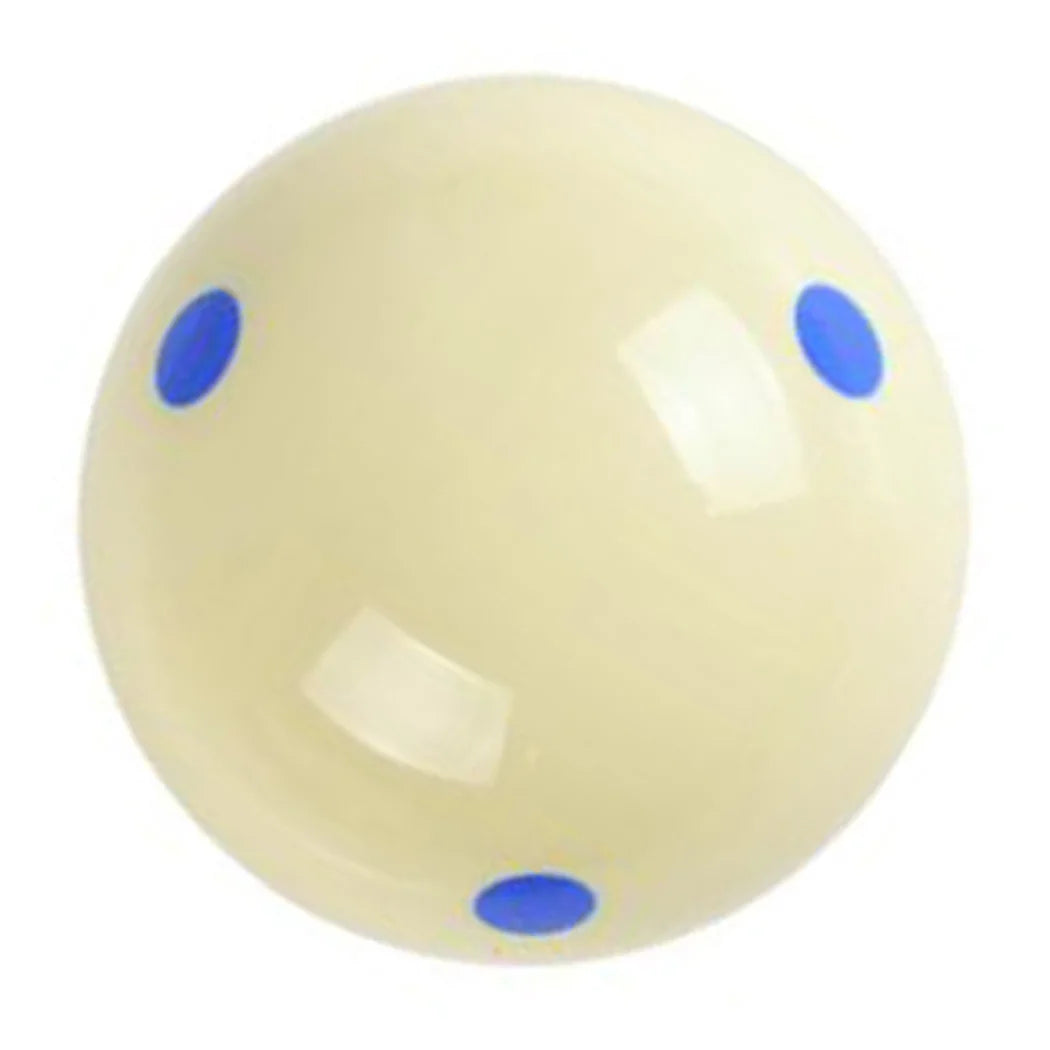 Professional Cue Ball Spot Measle Pool Billiard Practice Training Balls Blue/Red 6 Dot Spot Pool Standard 2-1/4" Accessory