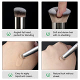 Professional Flawless Foundation Concealer Brush BB Cream Angled Contour Makeup Brushes Women Beauty Tools