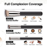 Professional Flawless Foundation Concealer Brush BB Cream Angled Contour Makeup Brushes Women Beauty Tools