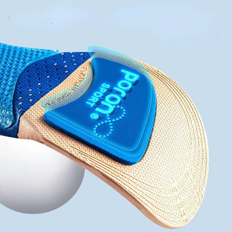 Professional Sport Insoles Breathable Technology Design Shock Absorption Shoes Pad Outdoor Running basketball Air Cushion Insole