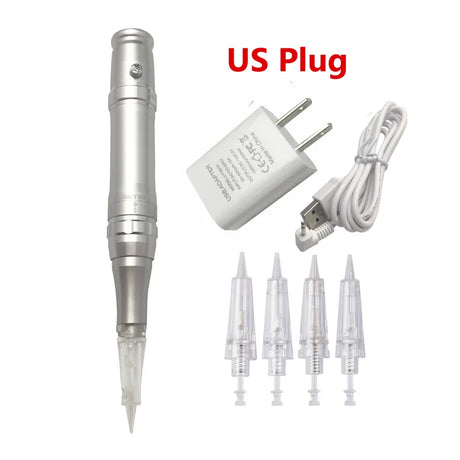 Promotional Classic Electric Eyebrow Tattoo Pen Permanent Makeup Beauty Machine Tools & Cartridge Needles Accessories