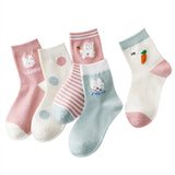 Pure Cotton Soft White Student Socks Breathable Absorbing Sweat Sport Socks Boys Girls Quality Socks 4Pairs/Lot Size 16-24cm