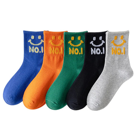 Pure Cotton Soft White Student Socks Breathable Absorbing Sweat Sport Socks Boys Girls Quality Socks 4Pairs/Lot Size 16-24cm