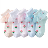 Pure Cotton Soft White Student Socks Breathable Absorbing Sweat Sport Socks Boys Girls Quality Socks 4Pairs/Lot Size 16-24cm