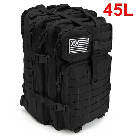 QT&QY 30/45L Man Tactical Backpacks Military Traveling Bags Army Outdoor 3P Assault Pack EDC Molle Pack For Trekking Hunting Bag