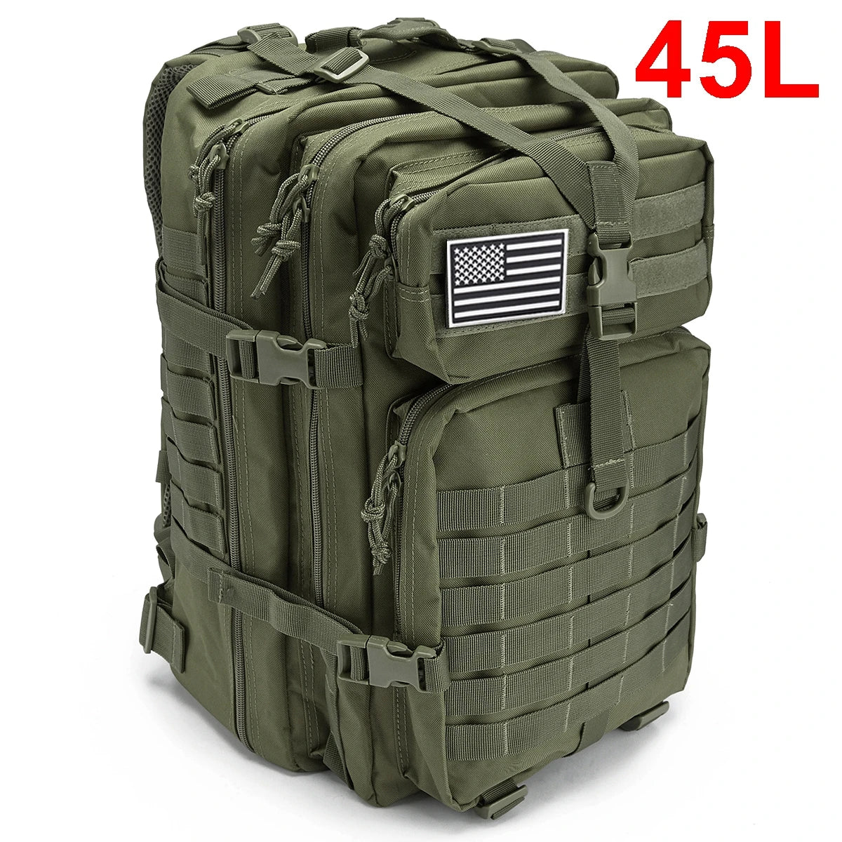 QT&QY 30/45L Man Tactical Backpacks Military Traveling Bags Army Outdoor 3P Assault Pack EDC Molle Pack For Trekking Hunting Bag