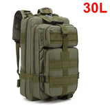 QT&QY 30/45L Man Tactical Backpacks Military Traveling Bags Army Outdoor 3P Assault Pack EDC Molle Pack For Trekking Hunting Bag