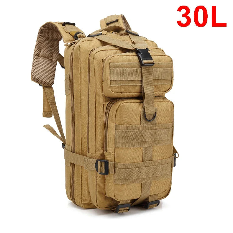 QT&QY 30/45L Man Tactical Backpacks Military Traveling Bags Army Outdoor 3P Assault Pack EDC Molle Pack For Trekking Hunting Bag