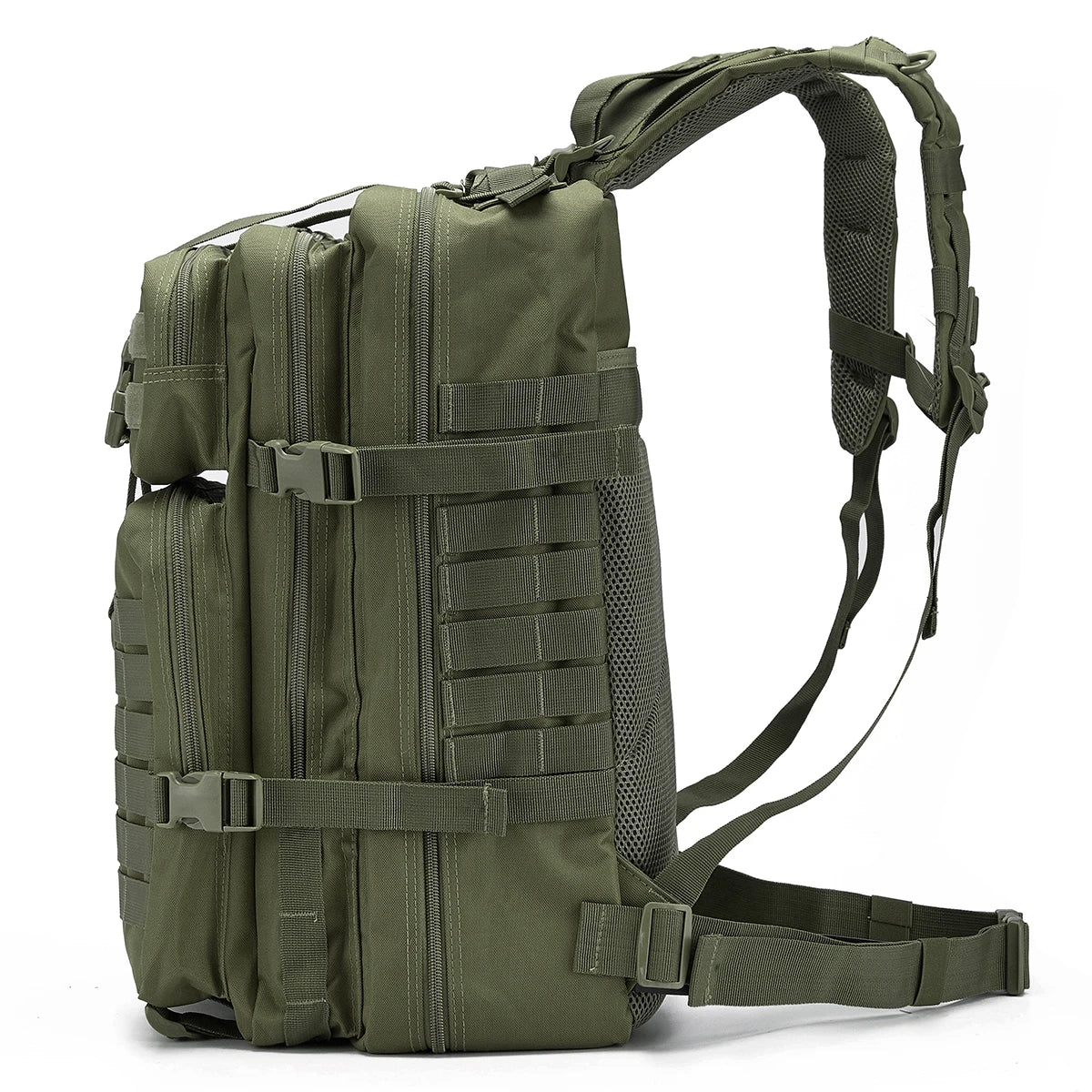 QT&QY 30/50L Tactical Military Backpacks For Man  Army Outdoor Bags 3P Assault Pack EDC Molle Pack For Trekking Hunting Bag