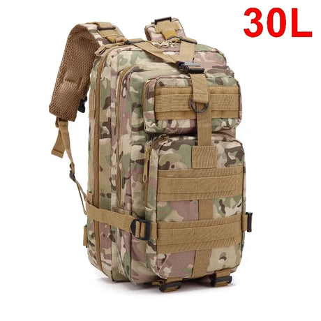 QT&QY 30/50L Tactical Military Backpacks For Man  Army Outdoor Bags 3P Assault Pack EDC Molle Pack For Trekking Hunting Bag